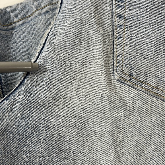 Women's LEVI STRAUSS Stretch Denim Pants Capris Size Misses 10 - Picture 11 of 13